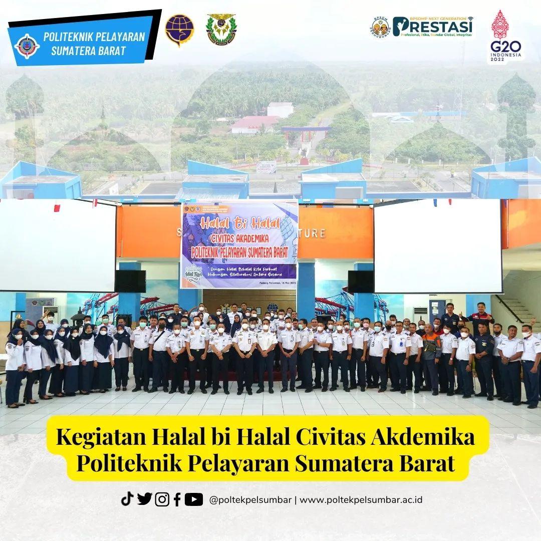 ERATKAN SILATURRAHIM, POLTEKPEL SUMBAR GELAR HALAL BIHALAL 2022