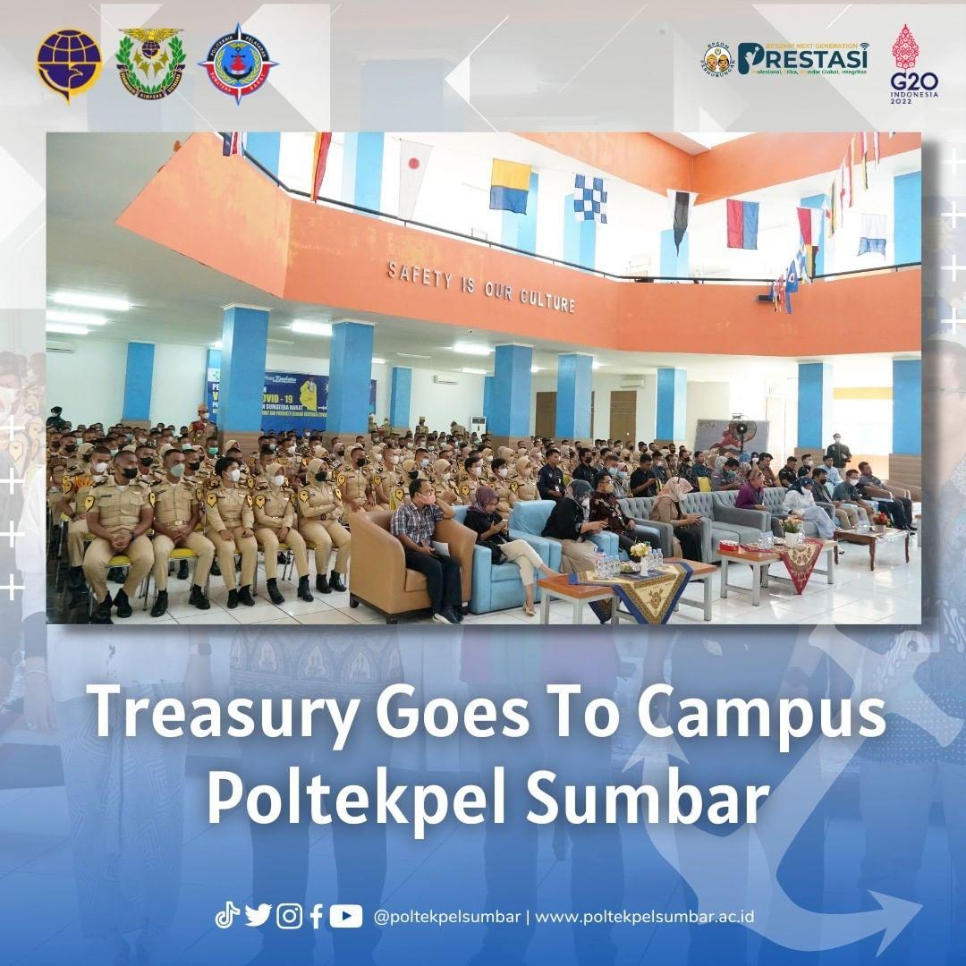 DJPB KEMENKEU RI GELAR TREASURY GOES TO CAMPUS DI POLTEKPEL SUMBAR