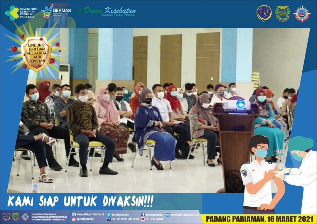 POLTEKPEL SUMBAR GELAR SOSIALISASI VAKSIN COVID19