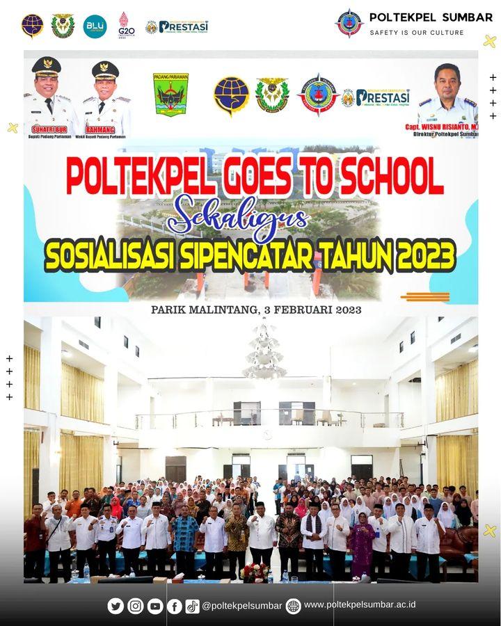 POLTEKPEL SUMBAR BERSAMA PEMKAB PADANG PARIAMAN GELAR SOSIALISASI PENERIMAAN CALON TARUNA/I KEMENHUB UNTUK SMA SEDERAJAT DI KABUPATEN PADANG PARIAMAN