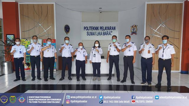 DIREKTUR POLTEKPEL SUMBAR SAMBUT KUNJUNGAN INSPEKTUR I