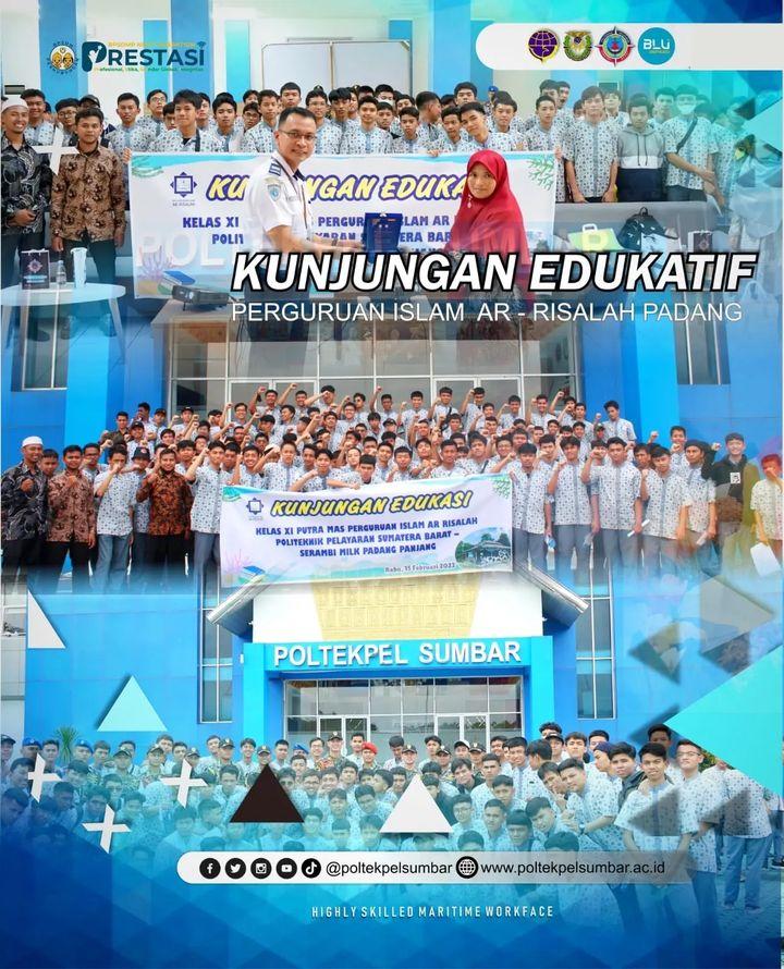 POLTEKPEL SUMBAR TERIMA KUNJUNGAN EDUKASI DARI MAS PERGURUAN ISLAM AR-RISALAH PADANG