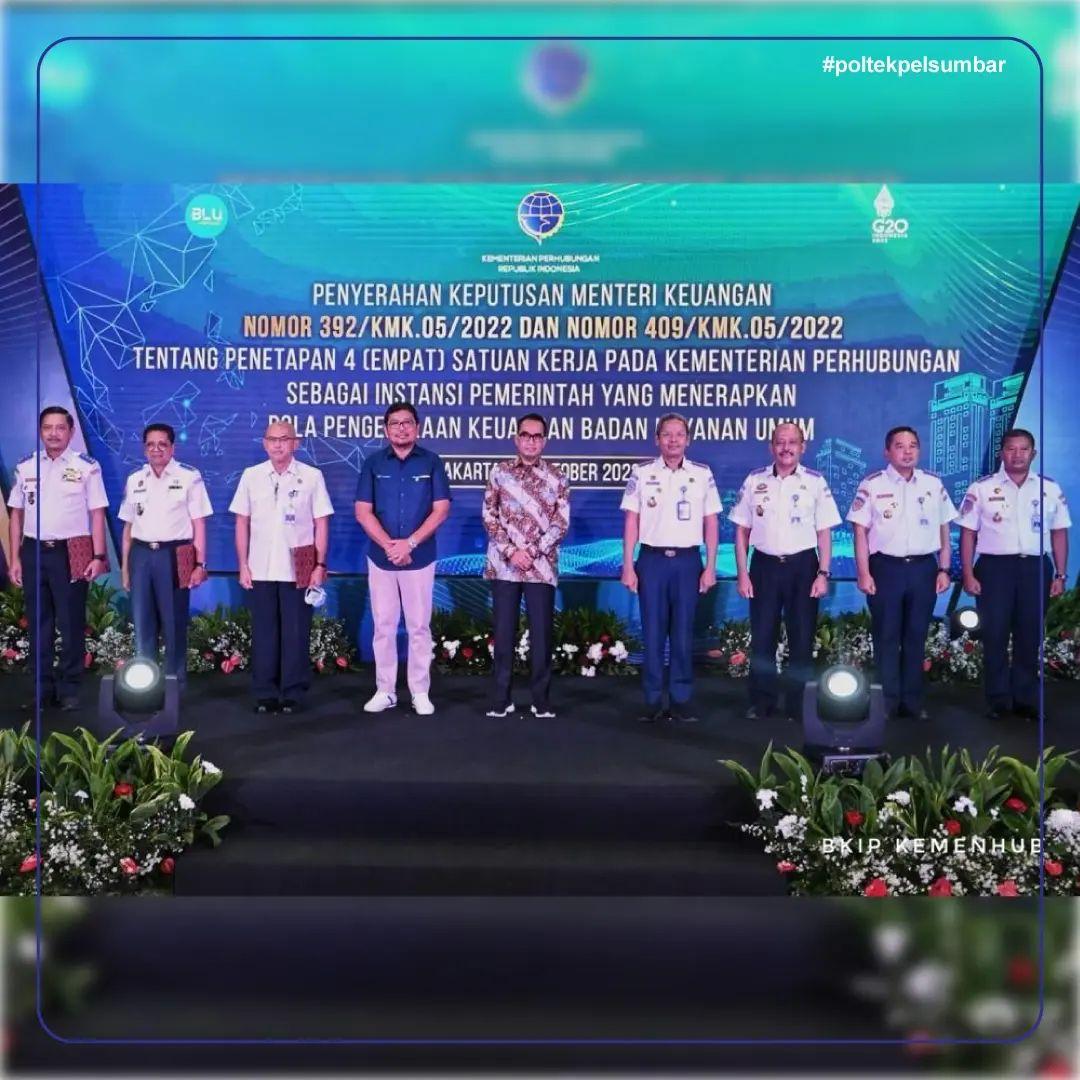 POLTEKPEL SUMBAR RESMI JADI SATKER BLU