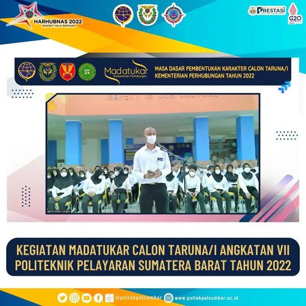 CALON TARUNA/I ANGKATAN VII POLTEKPEL SUMBAR MELAKSANAKAN DIKLAT MADATUKAR