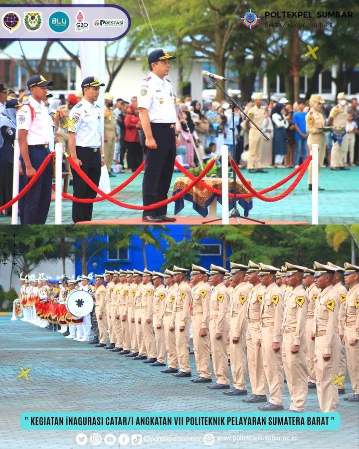 POLTEKPEL SUMBAR LANTIK CATAR ANGKATAN VII DALAM INAUGURASI